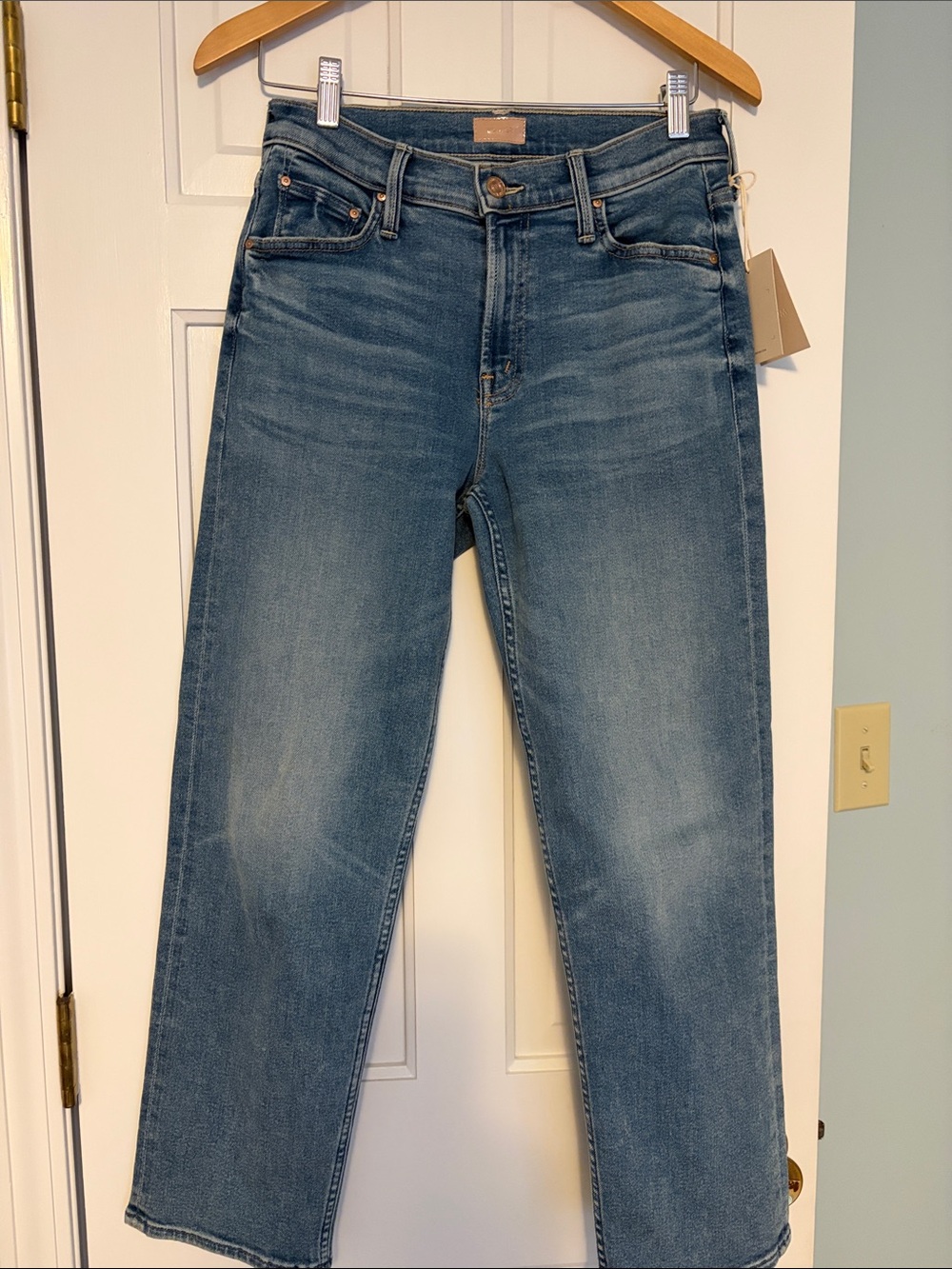 MOTHER the newbie ankle Jeans NWT. Size 25